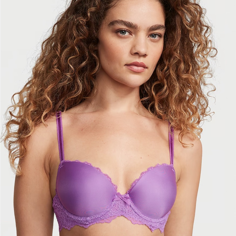 NWT Victoria’s Secret Dream Angels Demi Lined Bra 32C